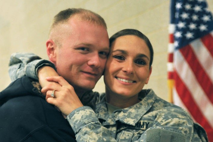 male military spouse