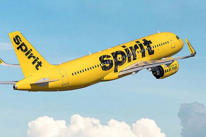 spirit airlines military discount